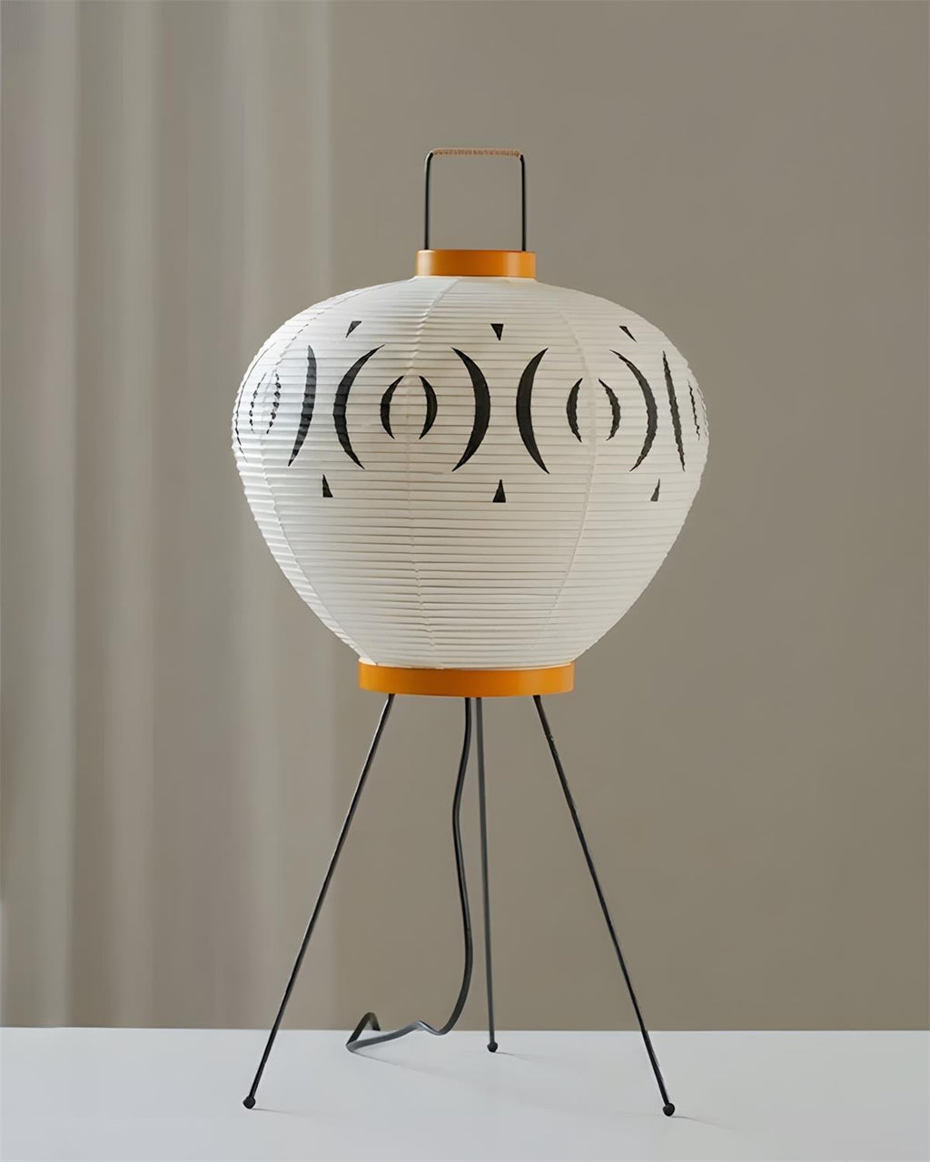 Mirel Tripod Paper Lantern Table Lamp — product detail 12