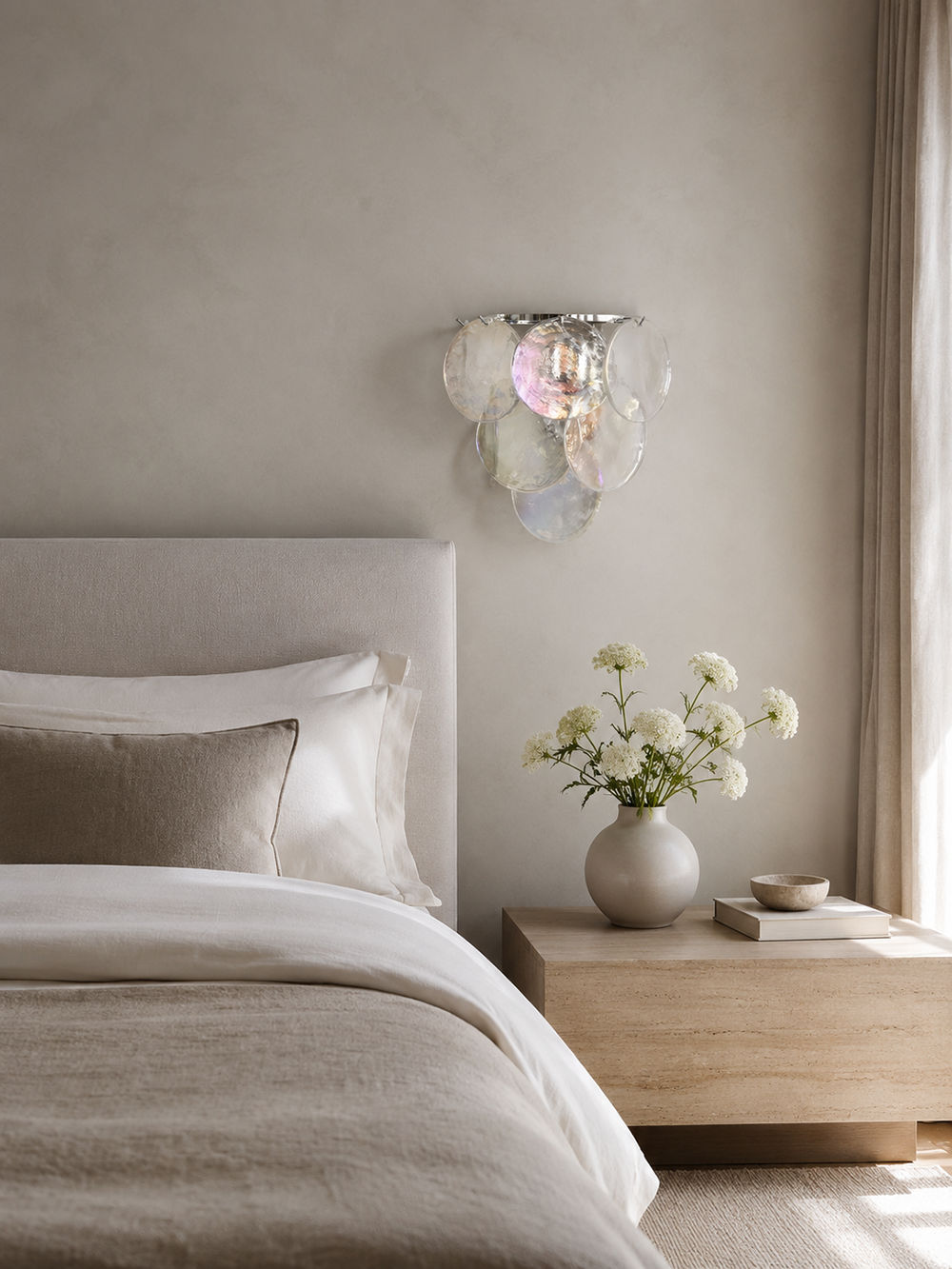 Mireva Swirl Glass Wall Sconce — product detail 14