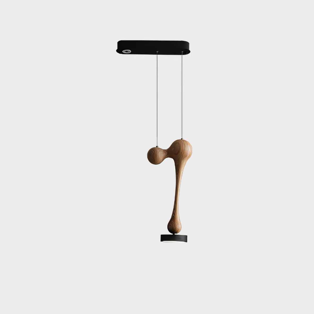Molecule Wooden Pendant Light — product and interior detail 18