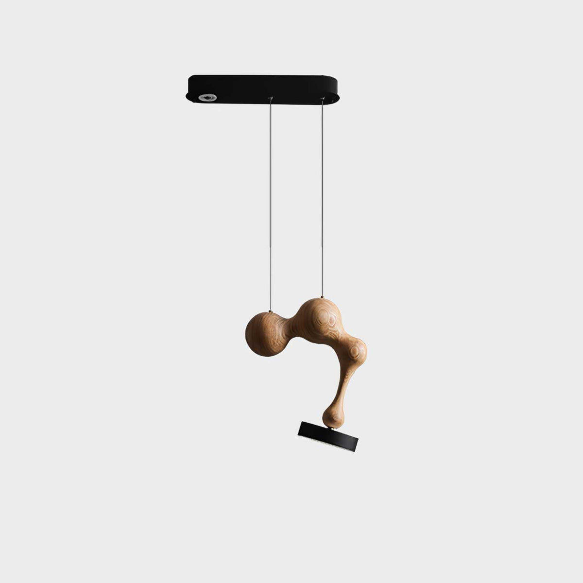 Molecule Wooden Pendant Light — product and interior detail 23