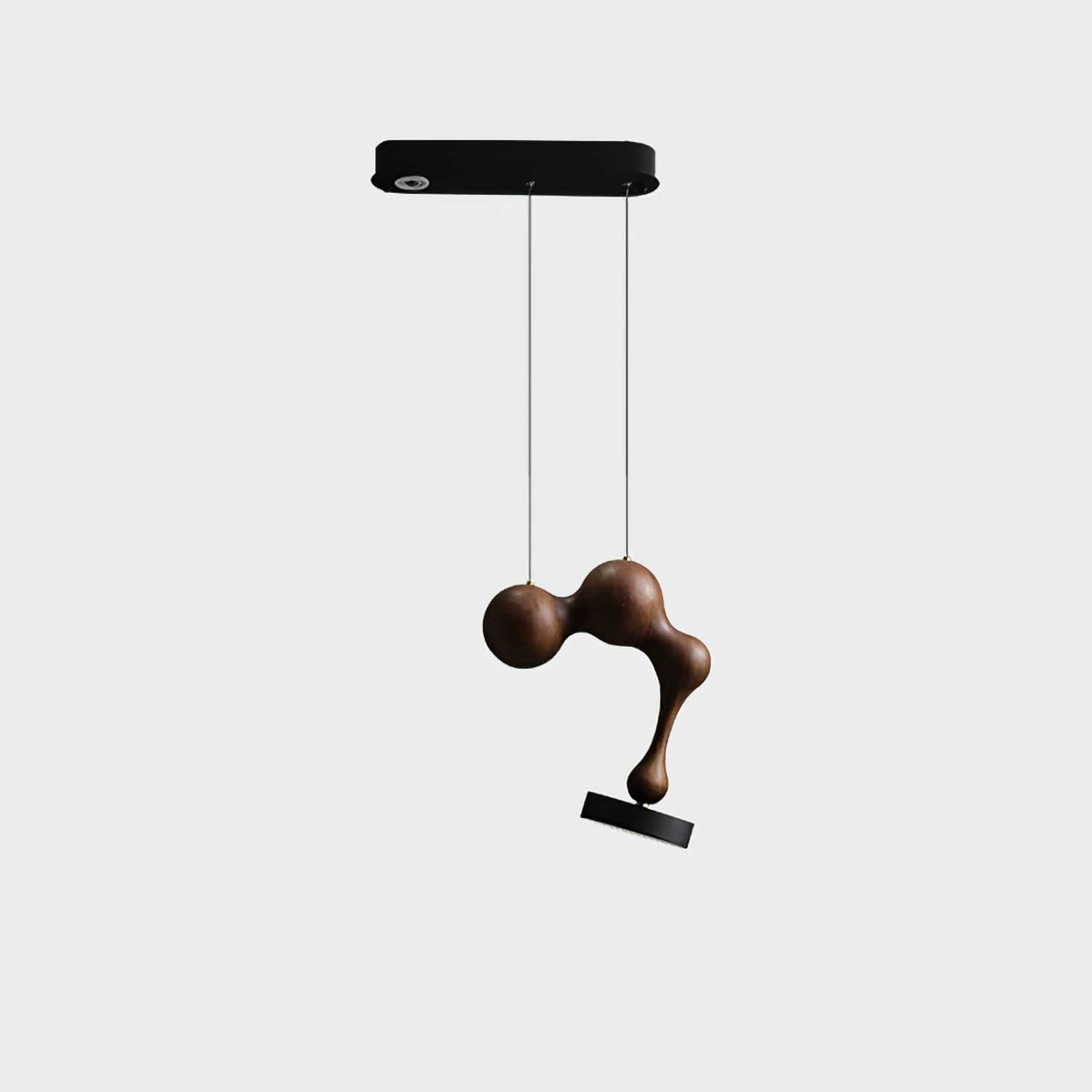 Molecule Wooden Pendant Light — product and interior detail 25