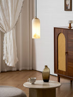 Monty alabaster pendant light, single or 2, 3 and 5 light cluster - view 4
