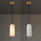 Monty alabaster pendant light, single or 2, 3 and 5 light cluster - view 12