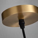 Monty alabaster pendant light, single or 2, 3 and 5 light cluster - view 15