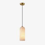 Monty alabaster pendant light, single or 2, 3 and 5 light cluster - view 17
