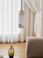 Monty alabaster pendant light, single or 2, 3 and 5 light cluster - view 20