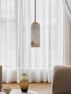 Monty alabaster pendant light, single or 2, 3 and 5 light cluster - view 22