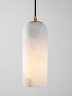 Monty alabaster pendant light, single or 2, 3 and 5 light cluster - view 26