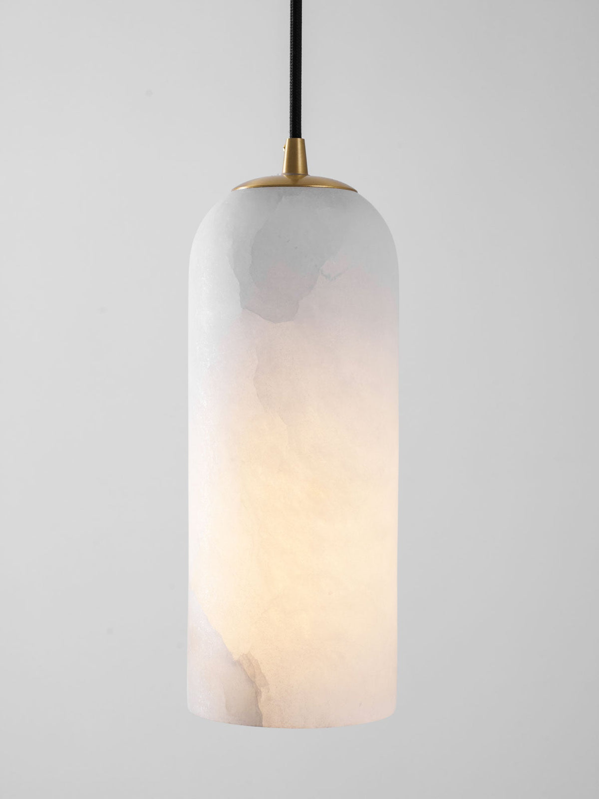 Monty alabaster pendant light, single or 2, 3 and 5 light cluster - view 26