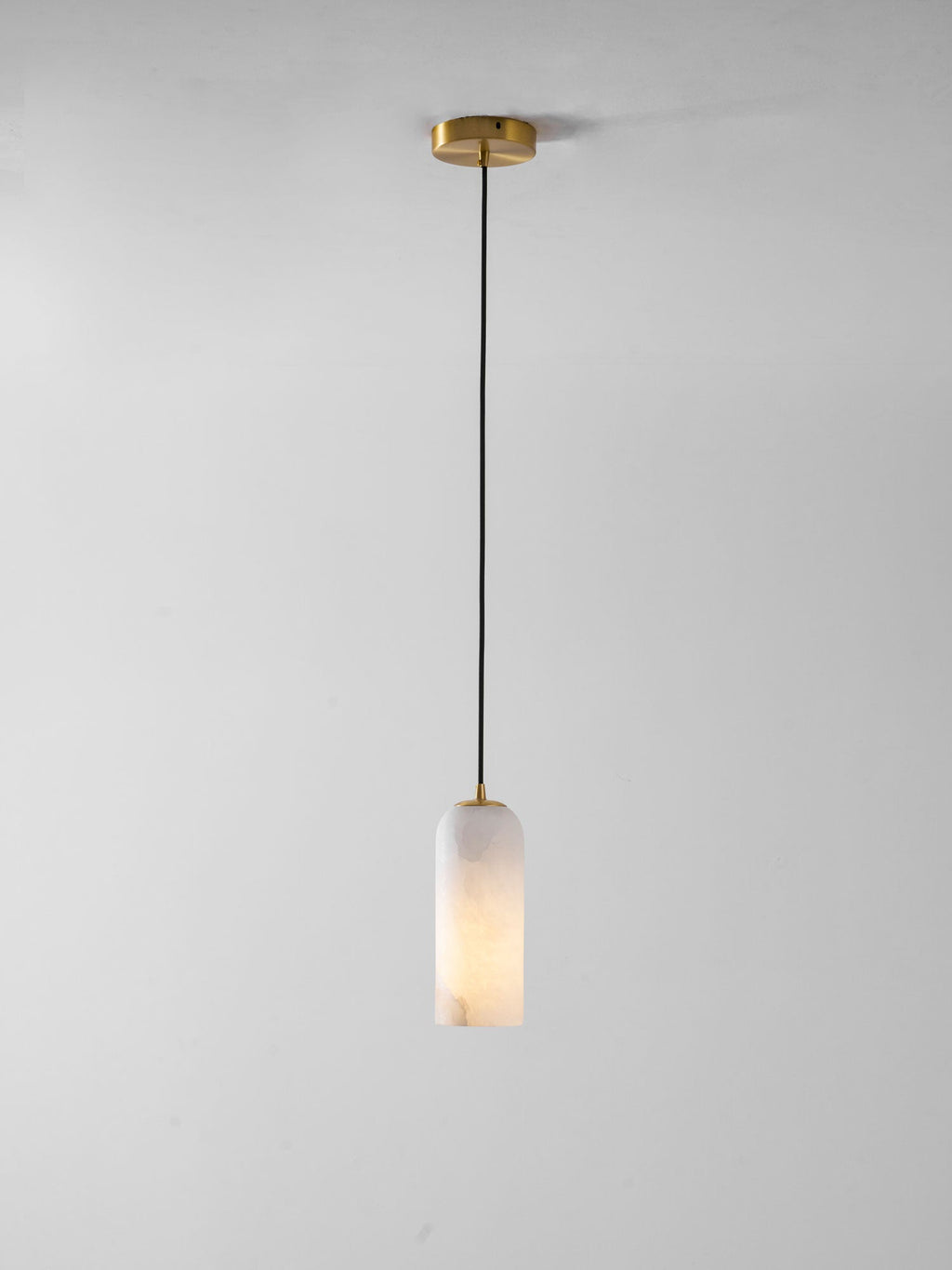 Monty alabaster pendant light, single or 2, 3 and 5 light cluster - view 28