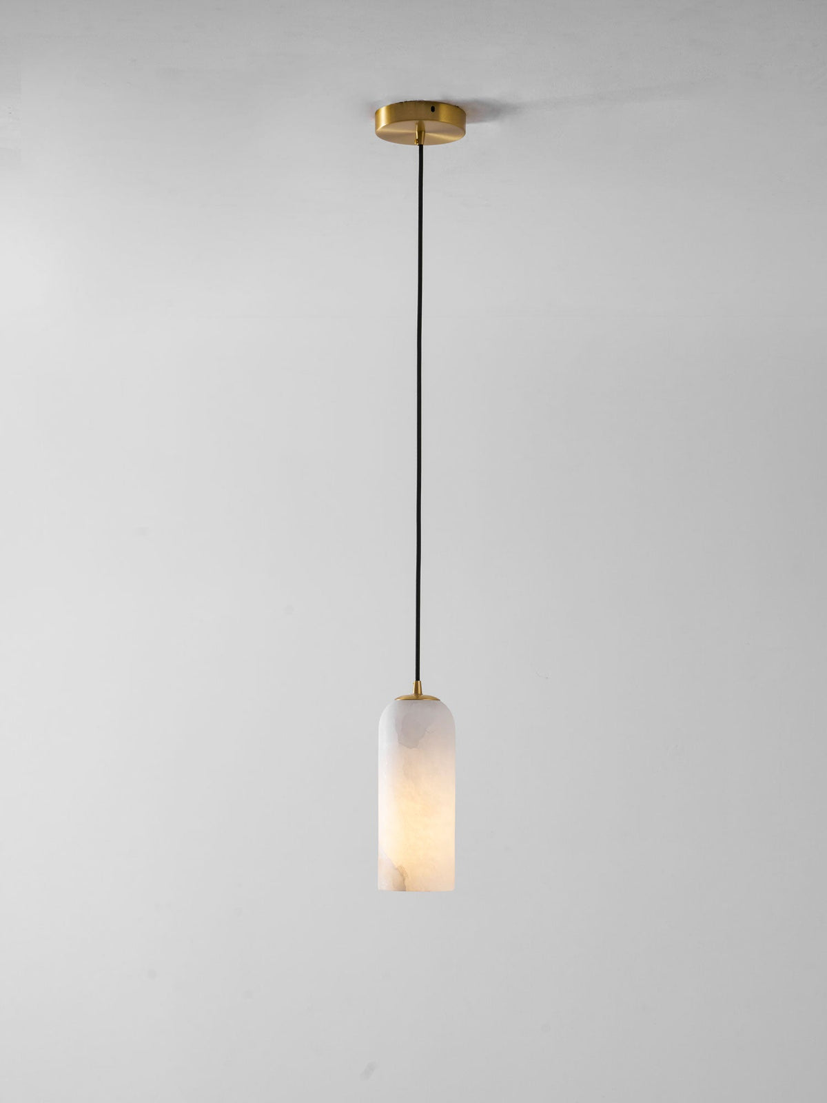 Monty alabaster pendant light, single or 2, 3 and 5 light cluster - view 28