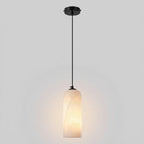 Monty alabaster pendant light, single or 2, 3 and 5 light cluster - view 30