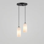 Monty alabaster pendant light, single or 2, 3 and 5 light cluster - view 31