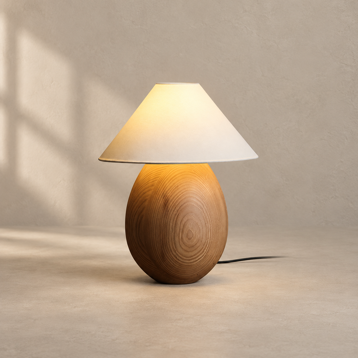 Mountain Wood Table Lamp — product and interior detail 40
