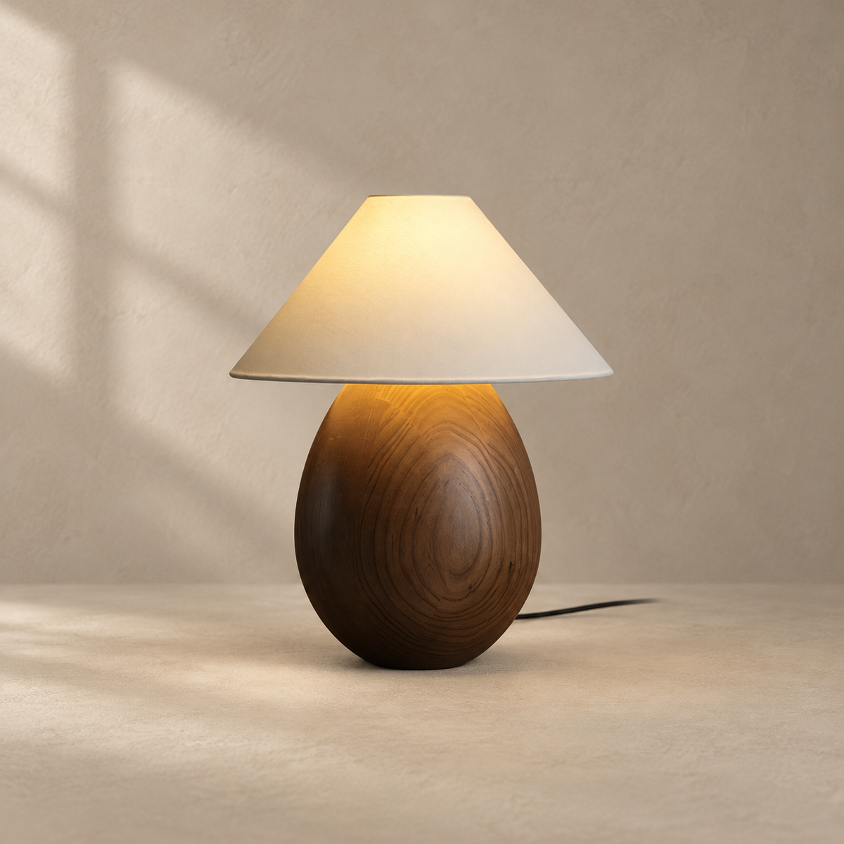 Mountain Wood Table Lamp — product and interior detail 43