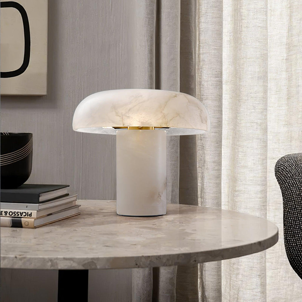 Mushroom Alabaster Table Lamp – table lamp product view 2