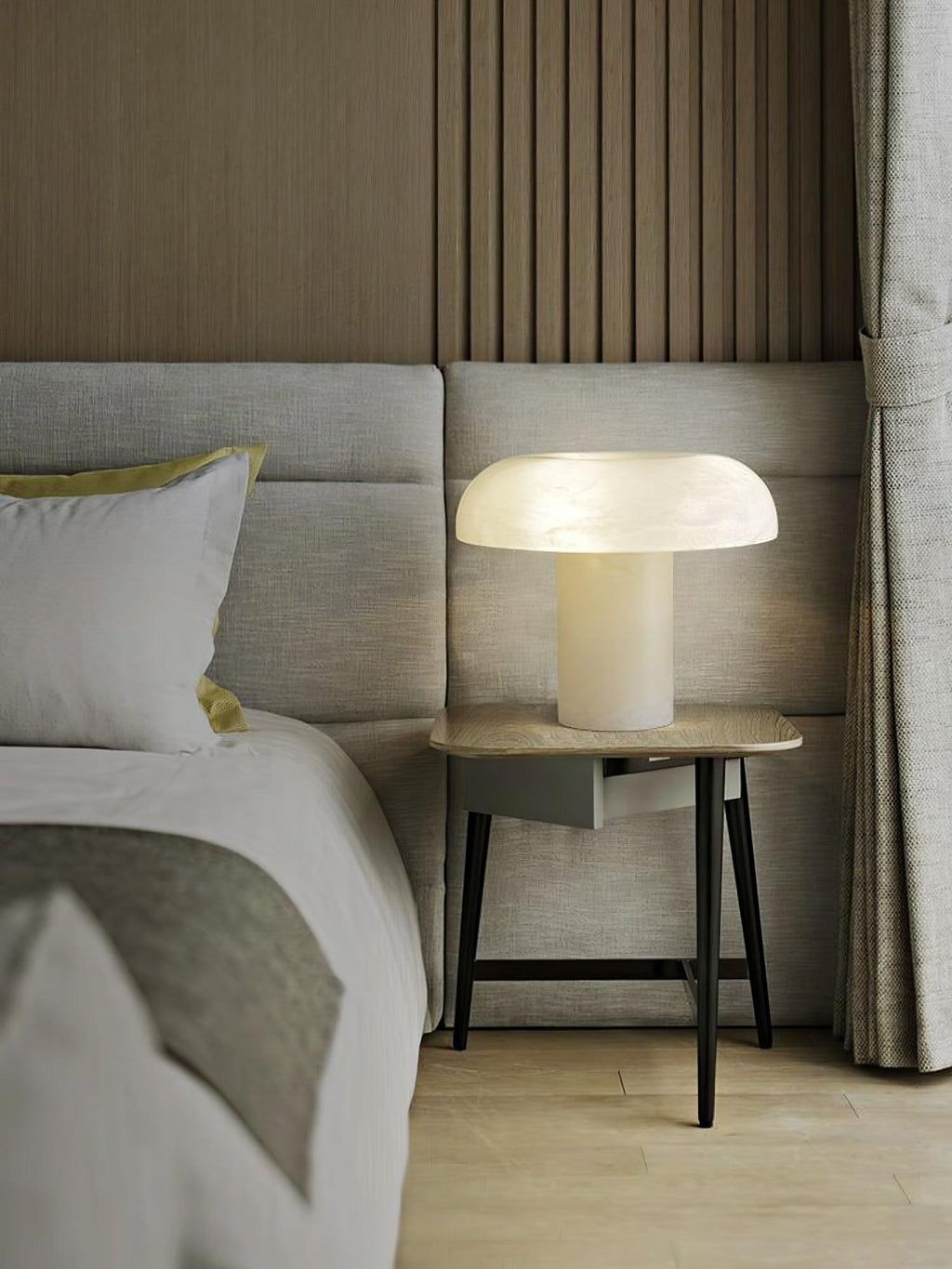 Mushroom Alabaster Table Lamp – table lamp product view 13