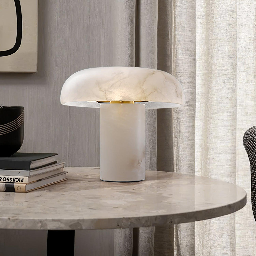 Mushroom Alabaster Table Lamp – table lamp product view 18