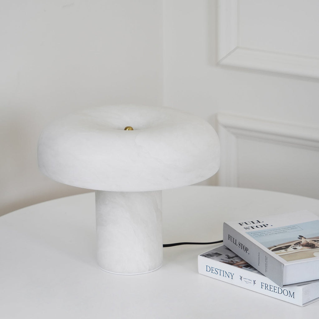Mushroom Alabaster Table Lamp – table lamp product view 24