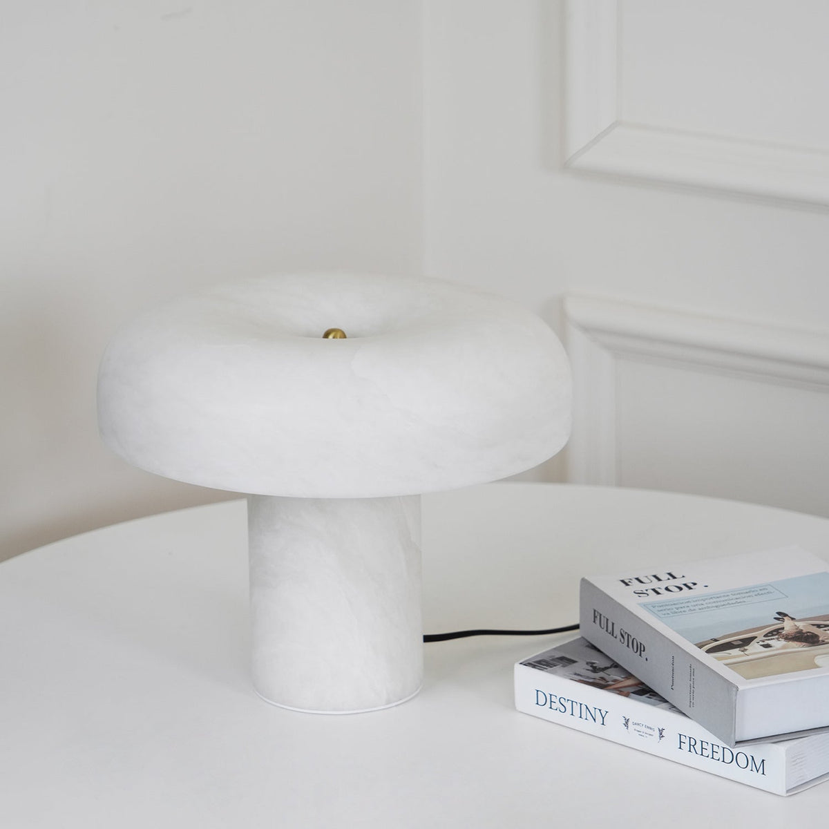 Mushroom Alabaster Table Lamp – table lamp product view 24