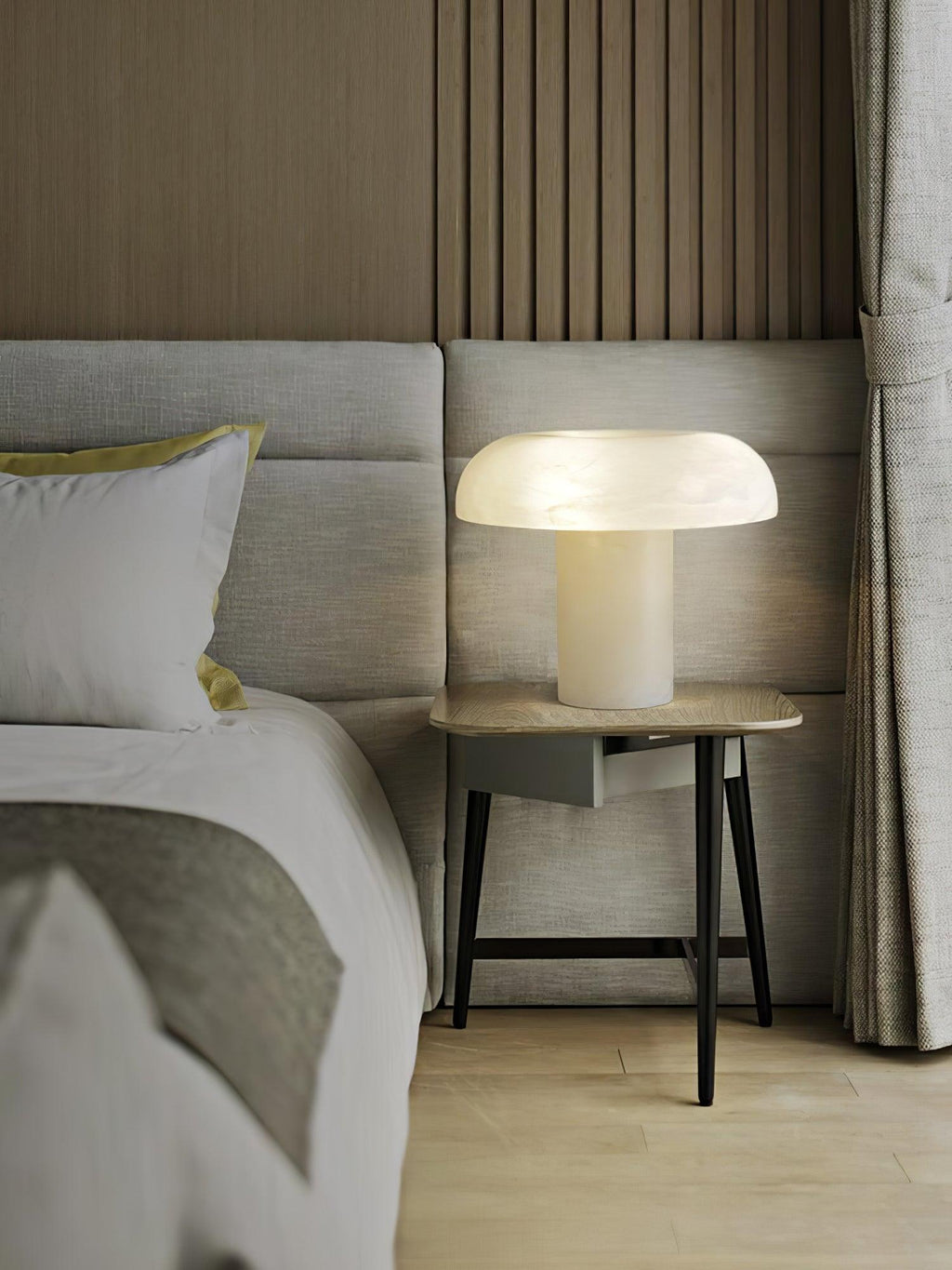 Mushroom Alabaster Table Lamp – table lamp product view 25