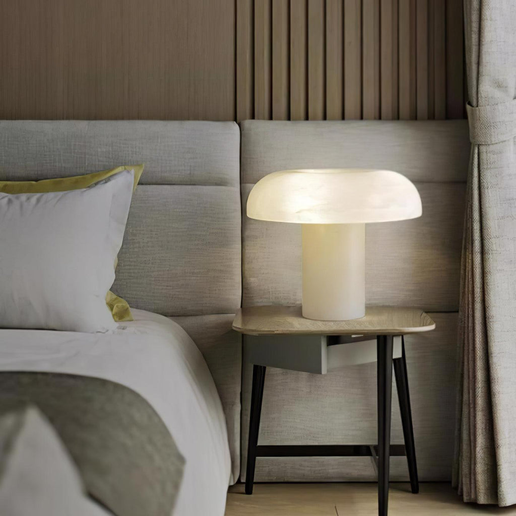 Mushroom Alabaster Table Lamp – table lamp product view 29
