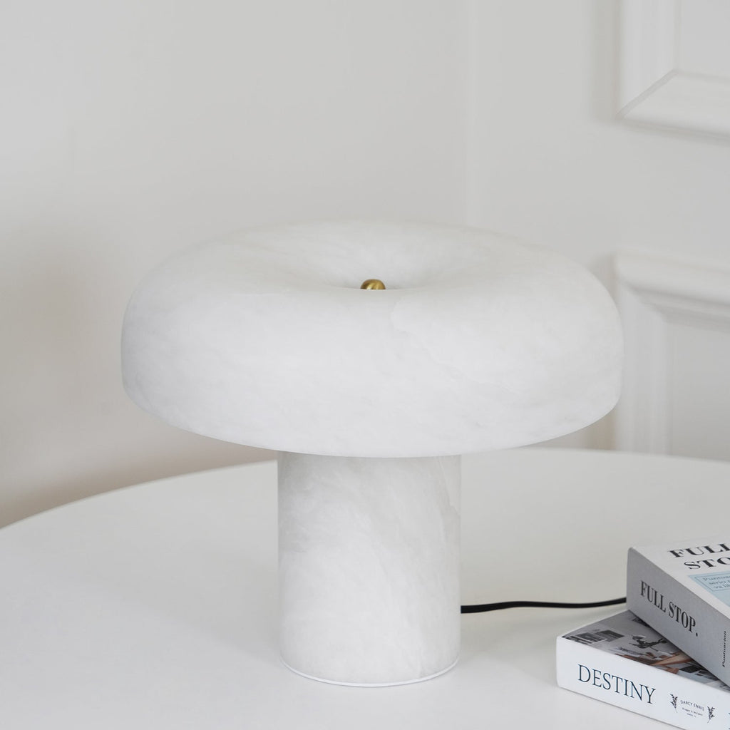 Mushroom Alabaster Table Lamp – table lamp product view 30