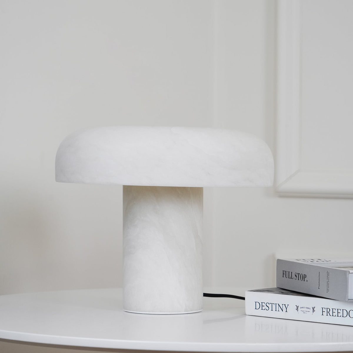 Mushroom Alabaster Table Lamp – table lamp product view 47