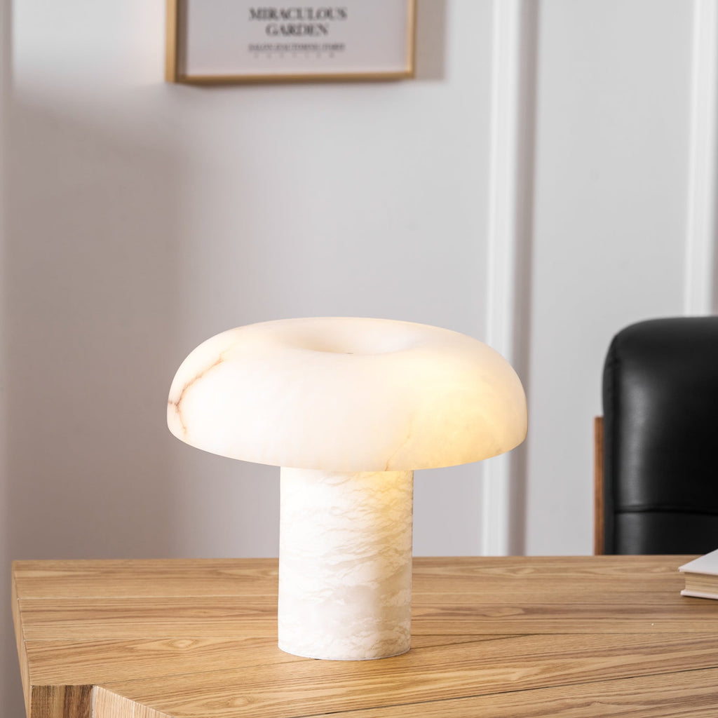 Mushroom Alabaster Table Lamp – table lamp product view 52