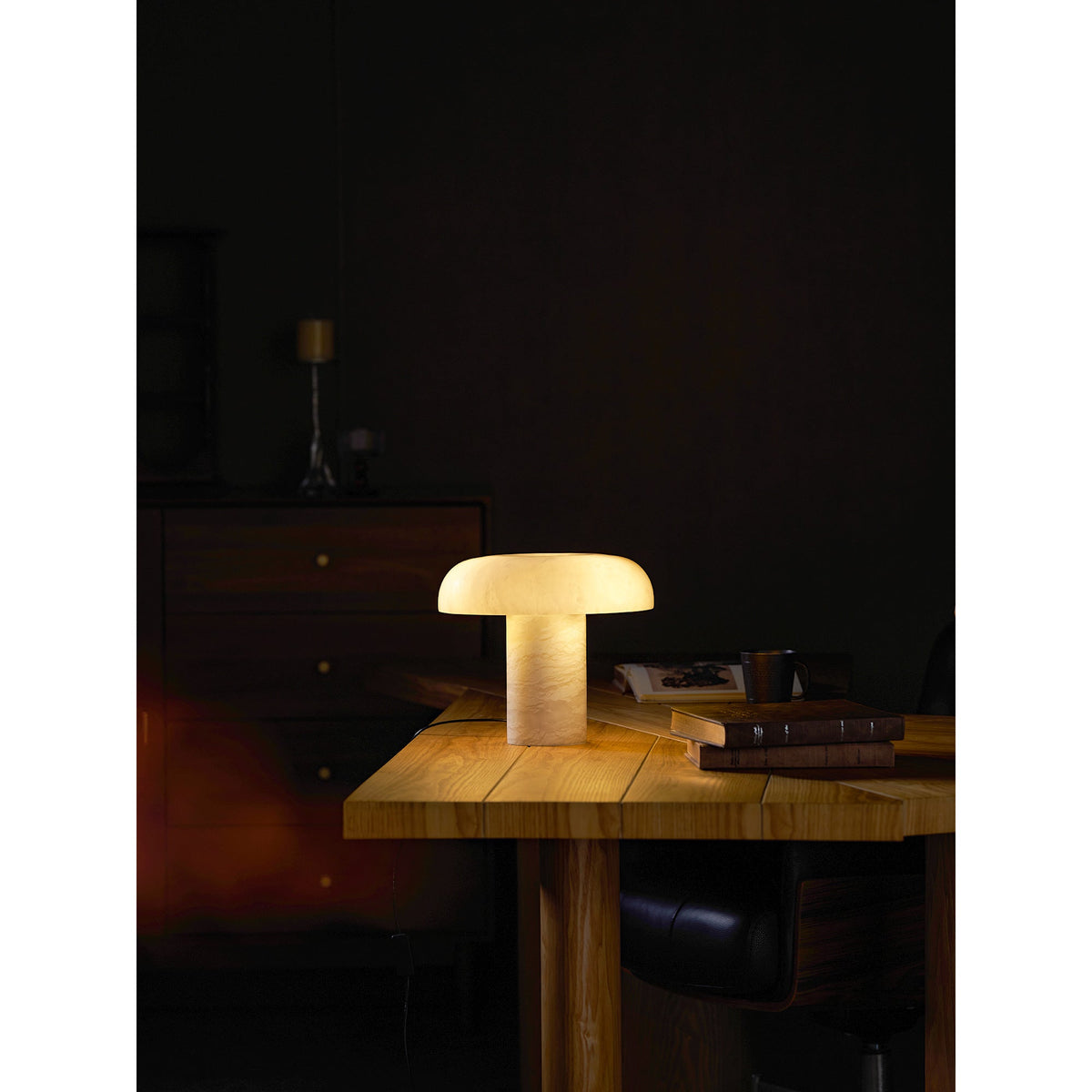 Mushroom Alabaster Table Lamp – table lamp product view 59
