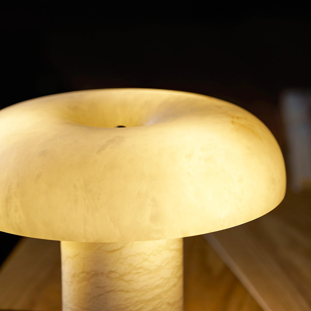 Mushroom Alabaster Table Lamp – table lamp product view 60