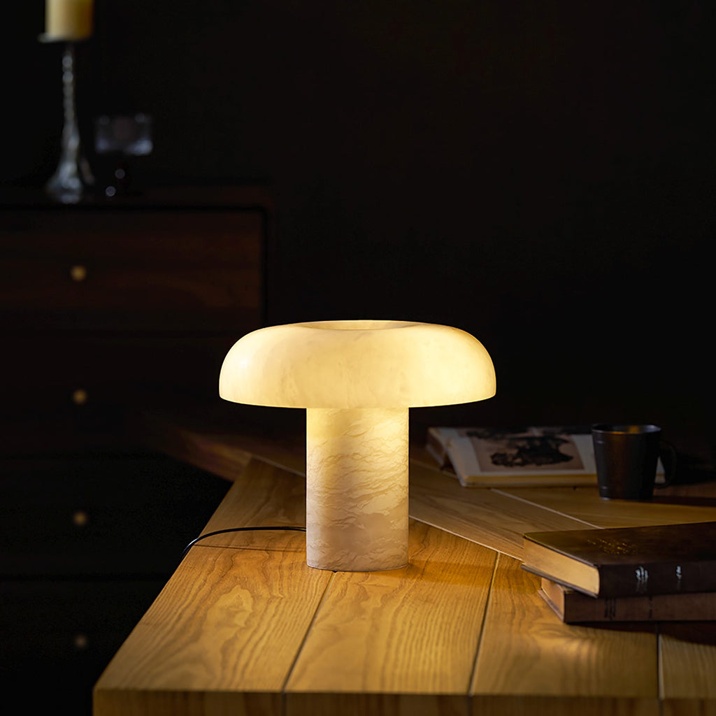 Mushroom Alabaster Table Lamp – table lamp product view 61