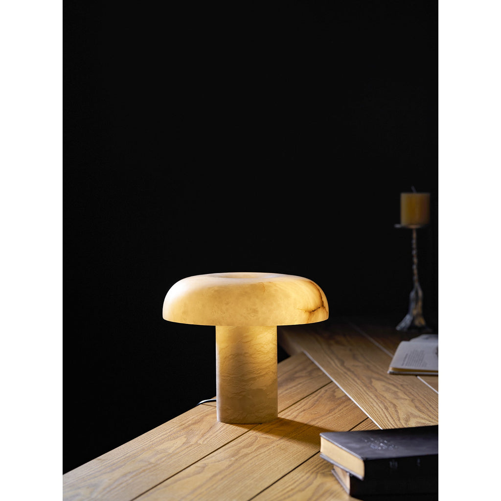 Mushroom Alabaster Table Lamp – table lamp product view 62
