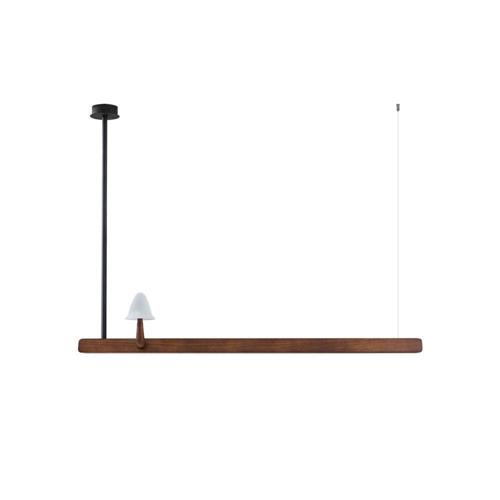 Mushroom Beam Wood LED Chandelier - product view 9