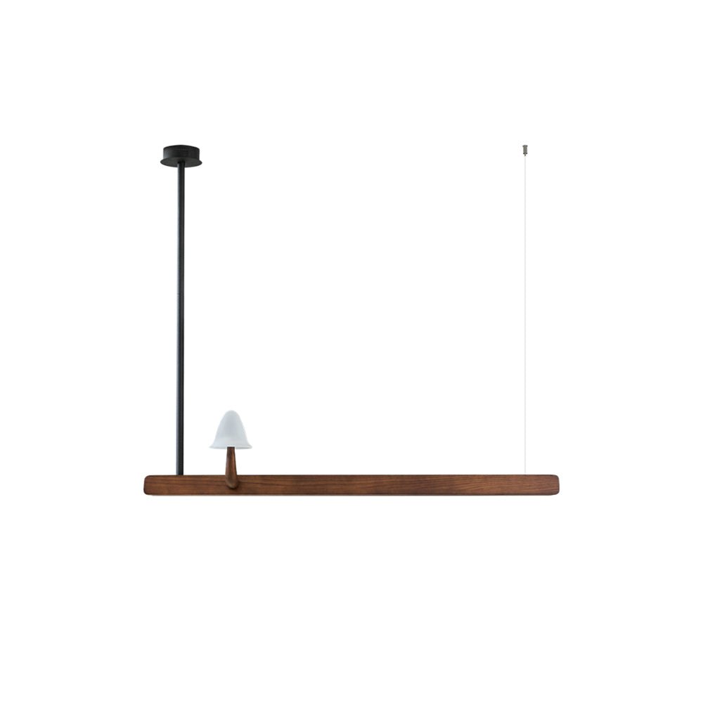 Mushroom Beam Wood LED Chandelier - product view 10