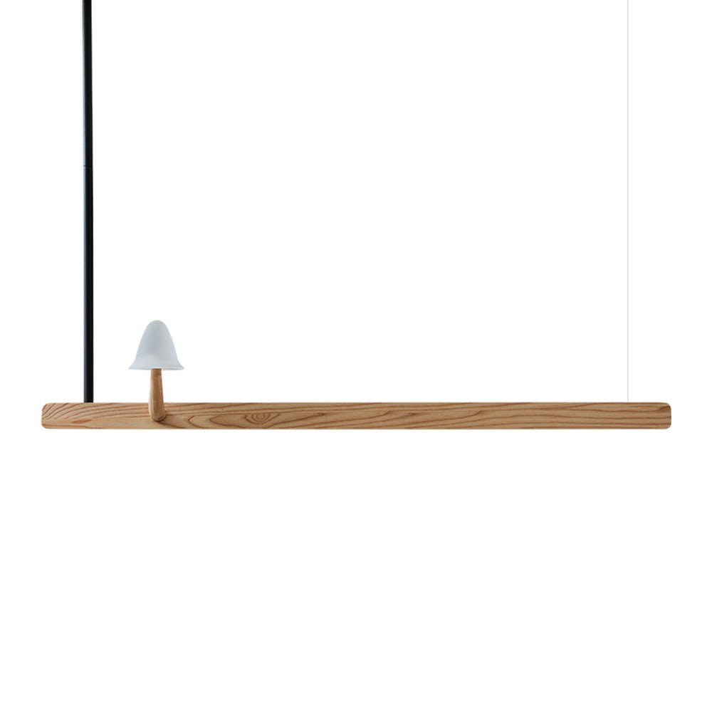 Mushroom Beam Wood LED Chandelier - product view 15