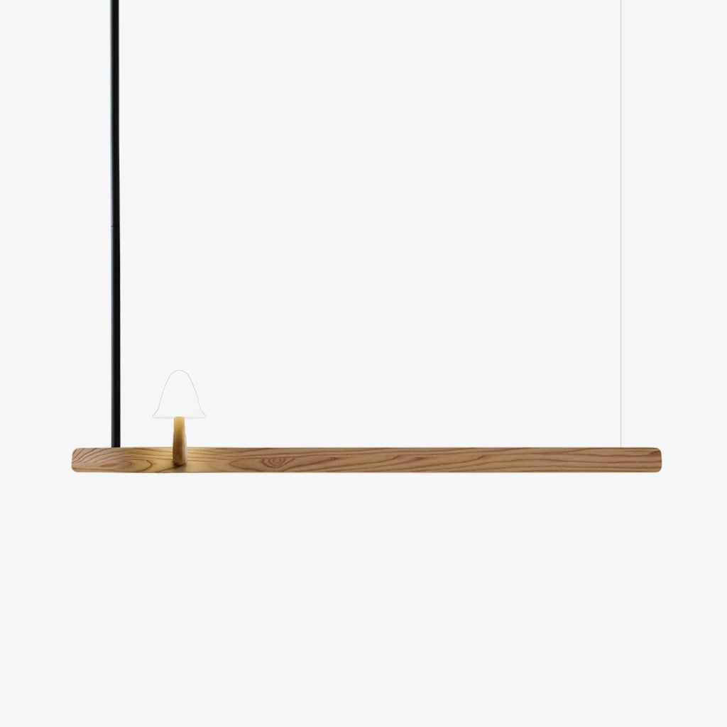 Mushroom Beam Wood LED Chandelier - product view 16