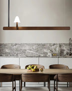 Mushroom Beam Wood LED Chandelier - product view 18