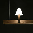 Mushroom Beam Wood LED Chandelier - product view 19