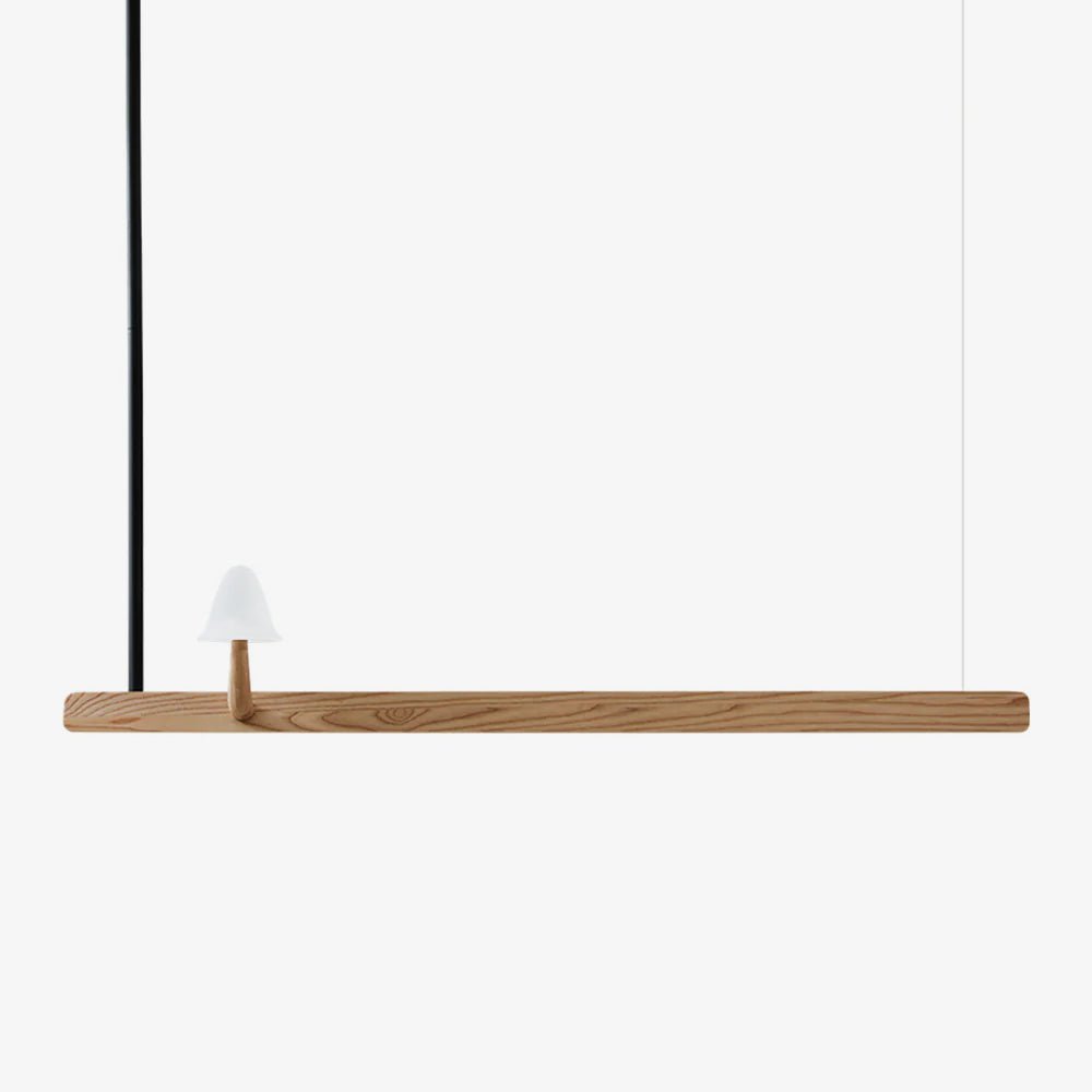 Mushroom Beam Wood LED Chandelier - product view 26