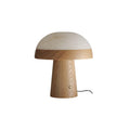 Mushroom Cloud Alabaster Table Lamp — product and interior detail 24
