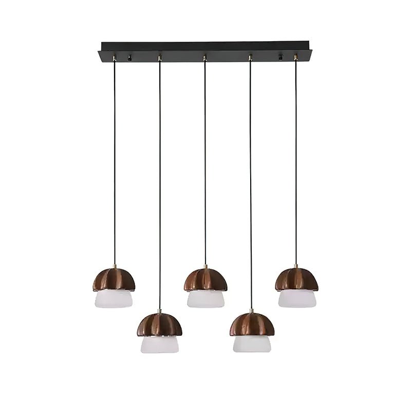 Mushroom Wood LED Cluster Chandelier - product view 8