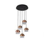 Mushroom Wood LED Cluster Chandelier - product view 9
