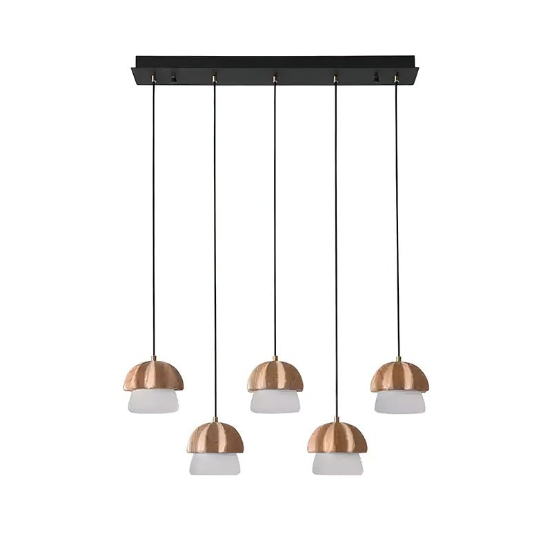 Mushroom Wood LED Cluster Chandelier - product view 13