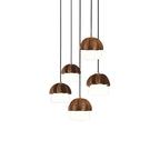 Mushroom Wood LED Cluster Chandelier - product view 16