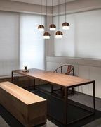 Mushroom Wood LED Cluster Chandelier - product view 22