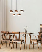 Mushroom Wood LED Cluster Chandelier - product view 23