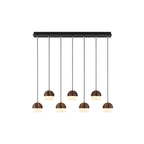 Mushroom Wood LED Cluster Chandelier - product view 30