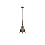 Nanzhi Wood-Frame Shade Pendant Light - product view 40