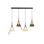 Nanzhi Wood-Frame Shade Pendant Light - product view 41